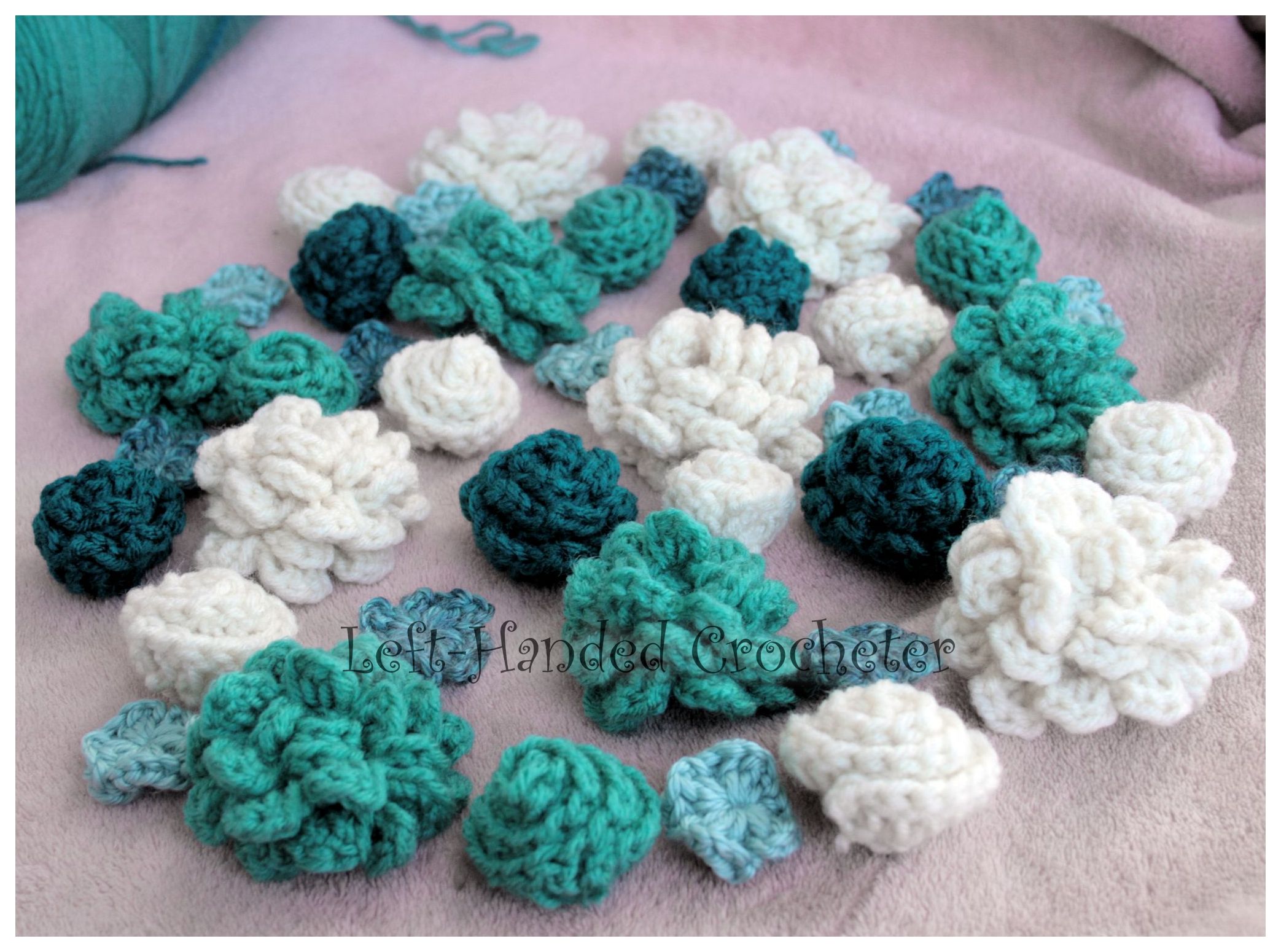 Crocheted Wedding Bouquet