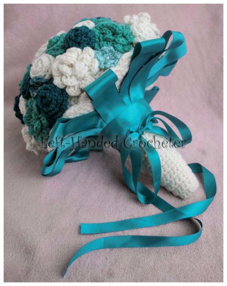 Crocheted Wedding Bouquet