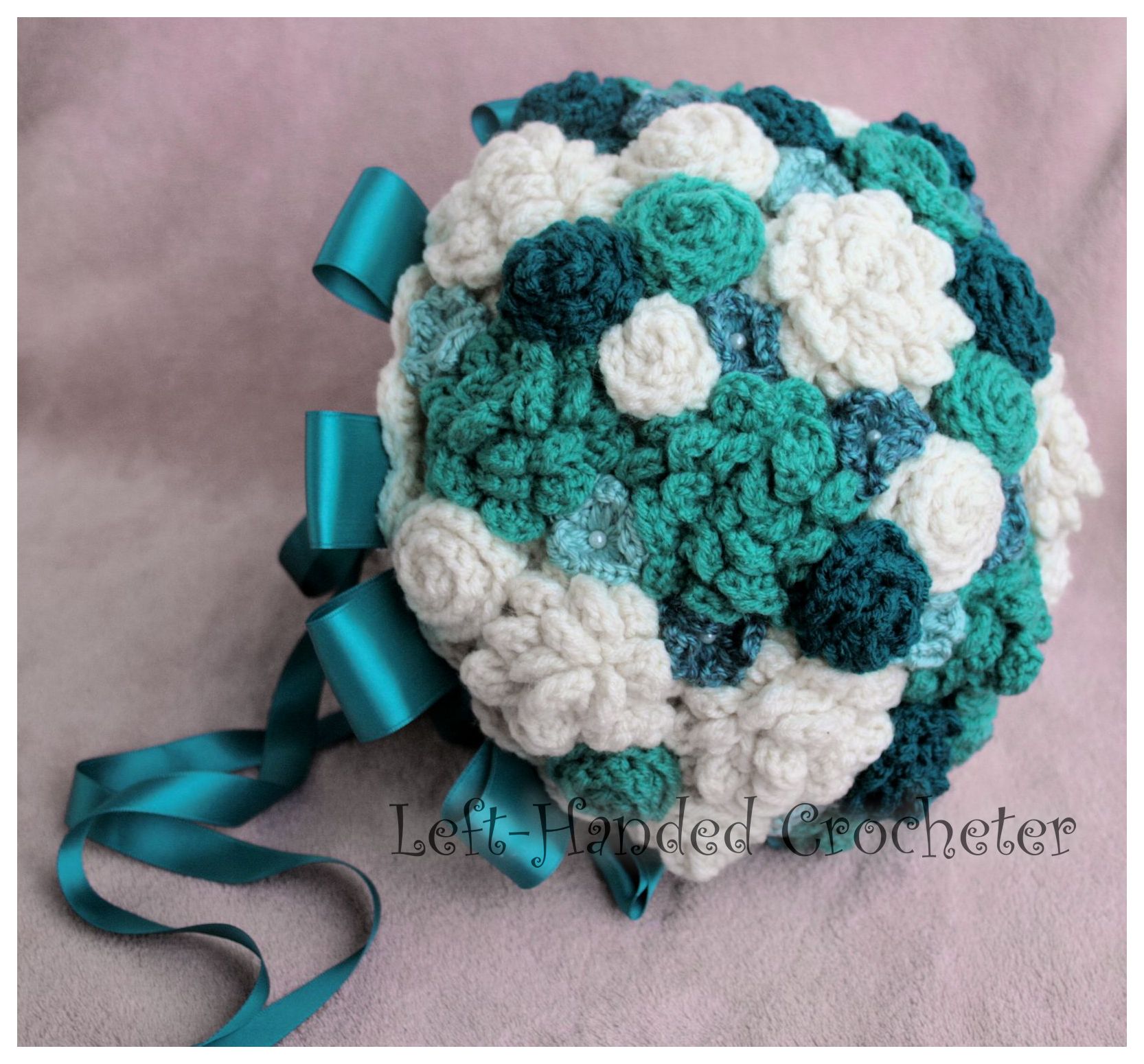 Crocheted Wedding Bouquet