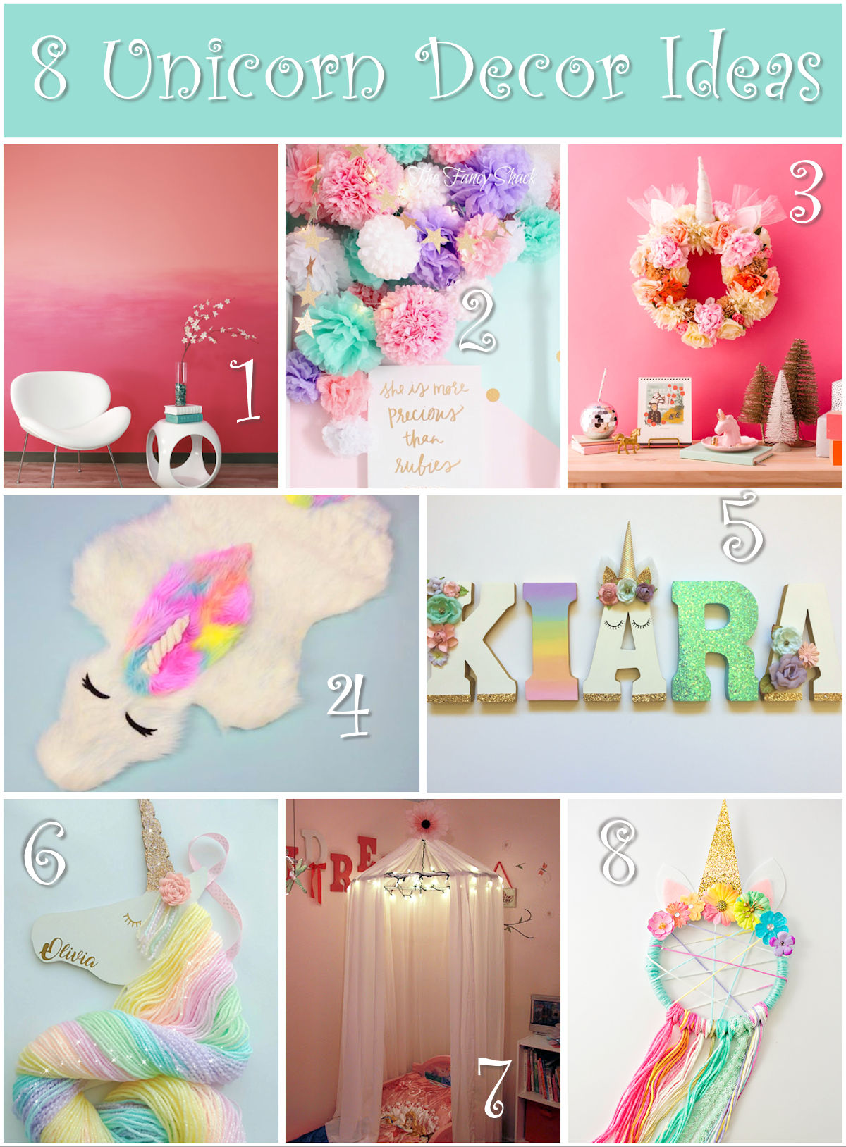 Unicorn Decor Ideas